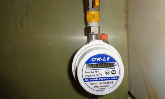 Service life of a gas meter and replacement procedure in an apartment and private house (photo)